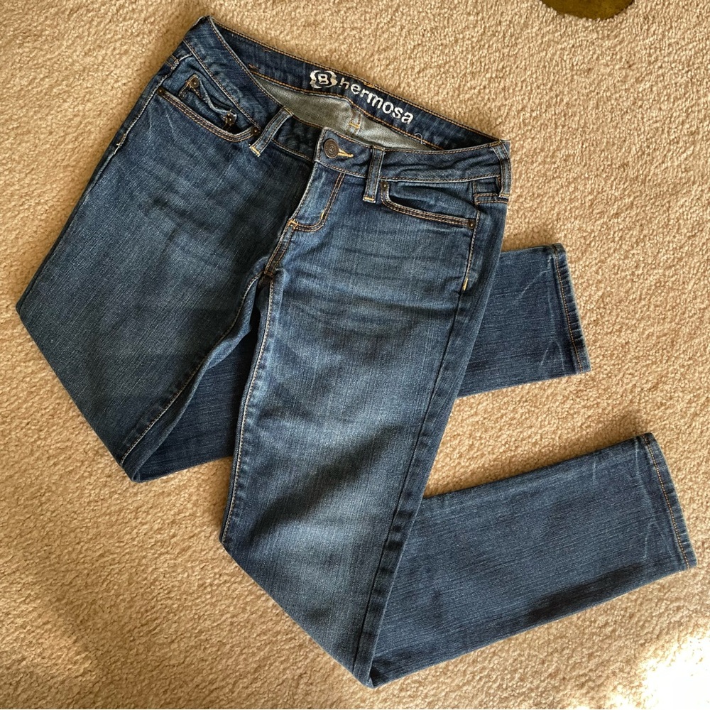Low Rise Skinny Jeans